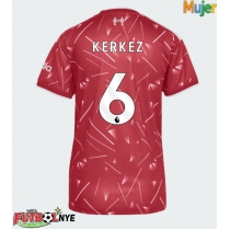 Camiseta Liverpool Milos Kerkez #6 Primera Equipación para mujer 2026-27 manga corta
